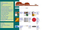 Desktop Screenshot of gostrings.com